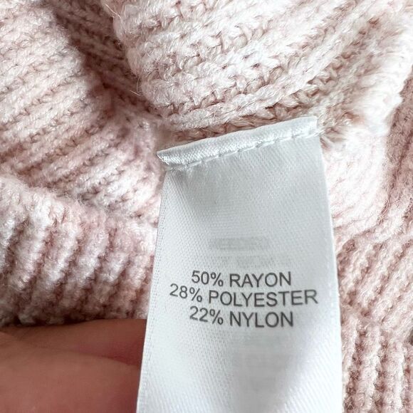 J Jill Sweater Waffle Knit Womens Large Buttons Long Sleeve Pink Loose fit - Picture 5 of 9